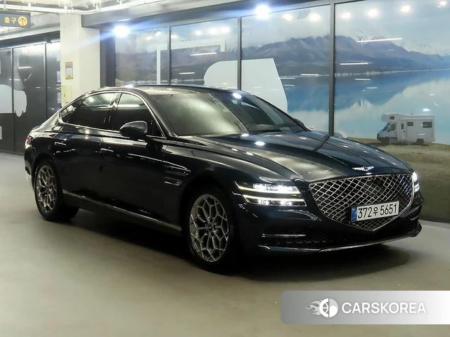 Genesis G80 (RG3) 2021 Синий из Кореи