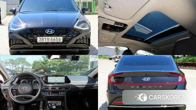 Hyundai Sonata Hybrid (DN8) 2023 Серый из Кореи
