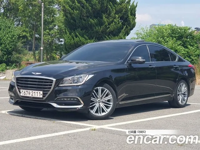 Genesis G80 2018 Черный из Кореи