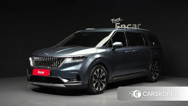 Kia Carnival 4th generation 2021 Синий из Кореи