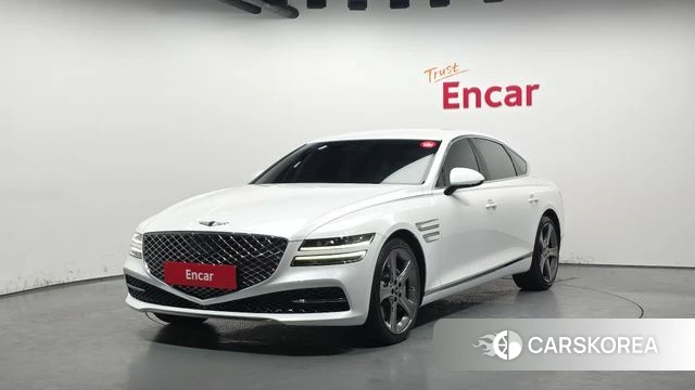 Genesis G80 (RG3) 2021 Белый из Кореи