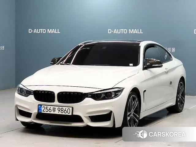 BMW 4 Series (F32) 2018 Белый из Кореи