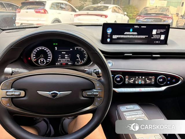 Genesis GV70 2021 Темно-зеленый из Кореи