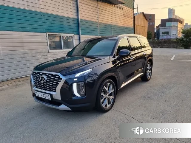 Hyundai Palisade 2021 Черный из Кореи
