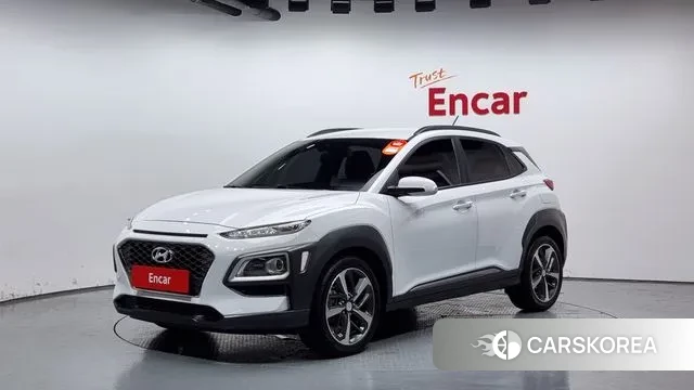 Hyundai Kona 2018 Белый из Кореи