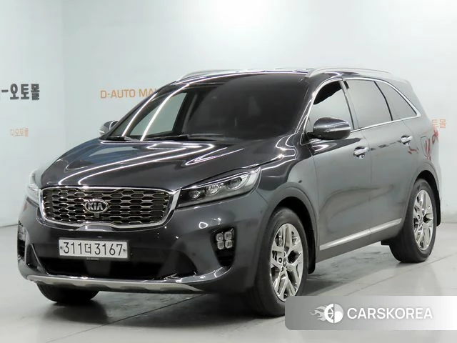 Kia The New Sorento 2019 Черный из Кореи