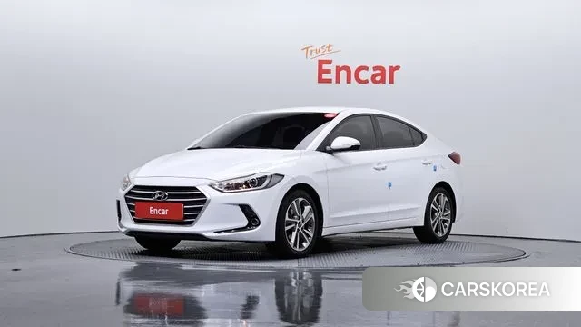 Hyundai Avante AD 2018 Белый из Кореи