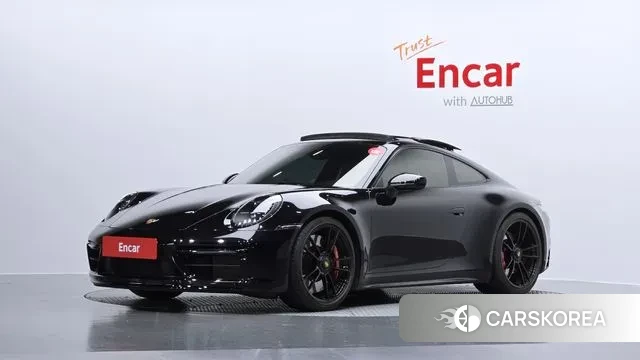 Porsche 911(992) 2024 Черный из Кореи