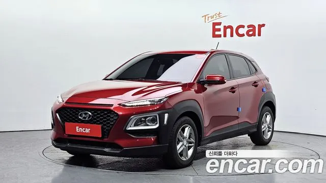 Hyundai Kona 2018 Красный из Кореи