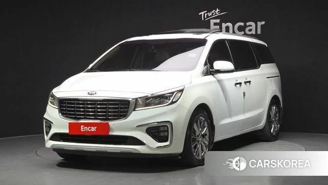 Kia The New Carnival 2018 Белый из Кореи