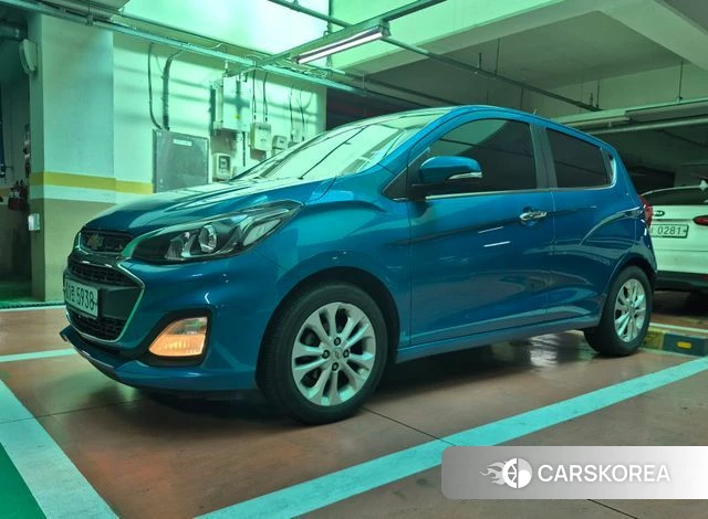 Chevrolet (GM Daewoo) The New Spark 2018 Синий из Кореи