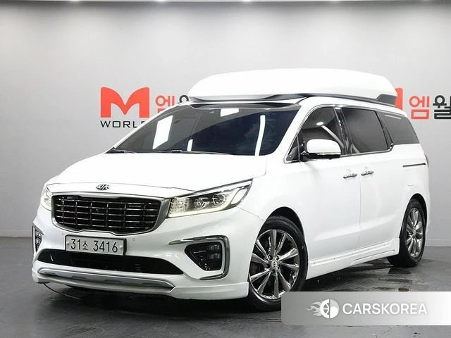 Kia The New Carnival 2018 Белый из Кореи