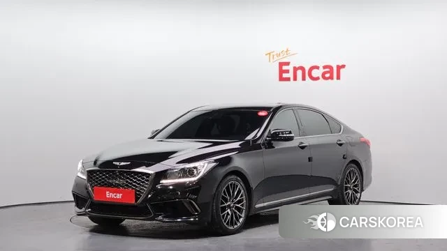 Genesis G80 2018 Черный из Кореи