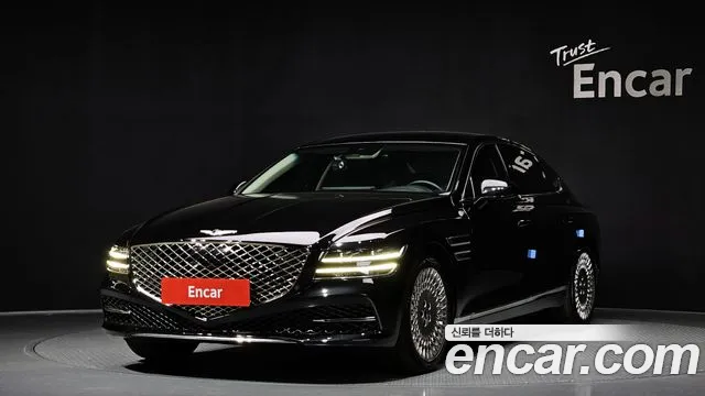Genesis G80 (RG3) 2020 Черный из Кореи