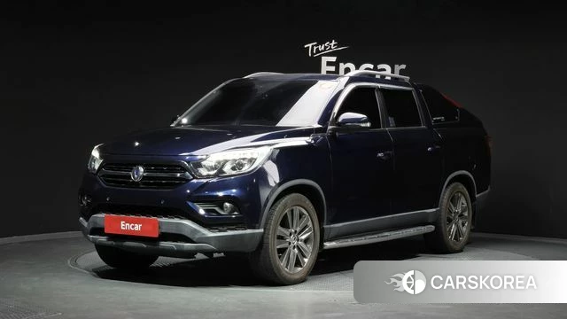 Ssangyong Rexton Sports 2018 Синий из Кореи
