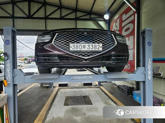 Genesis G90 2019 Красный из Кореи