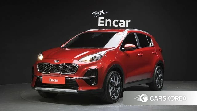 Kia Sportage The Bold 2018 Красный из Кореи