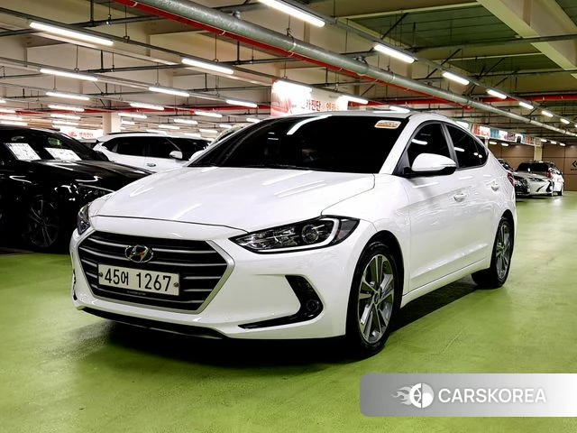 Hyundai Avante AD 2018 Белый из Кореи