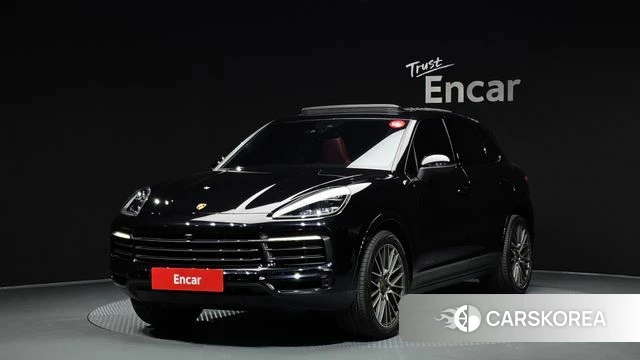 Porsche Cayenne (PO536) 2020 Черный из Кореи