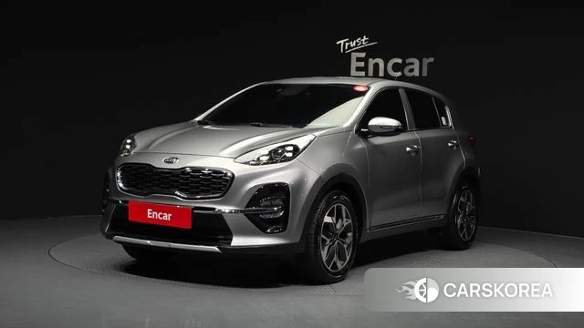 Kia Sportage The Bold 2020 Серебристо-серый из Кореи
