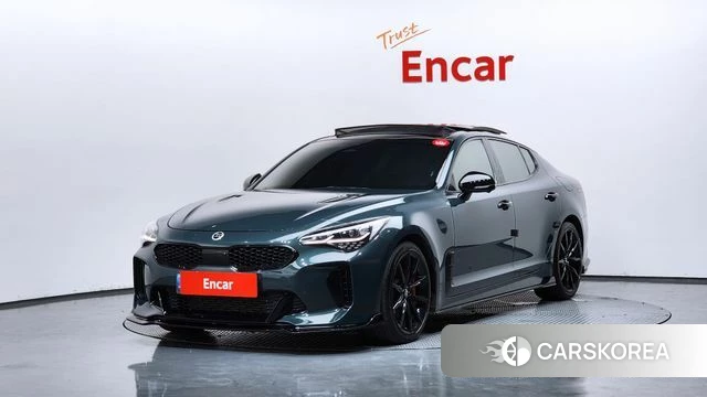 Kia Stinger Meister 2022 Синий нефрит из Кореи