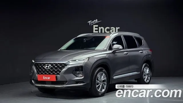 Hyundai Santa Fe TM 2019 Серый из Кореи