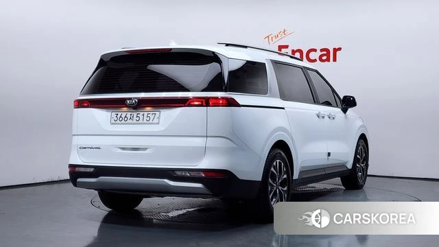 Kia Carnival 4th generation 2021 Белый из Кореи