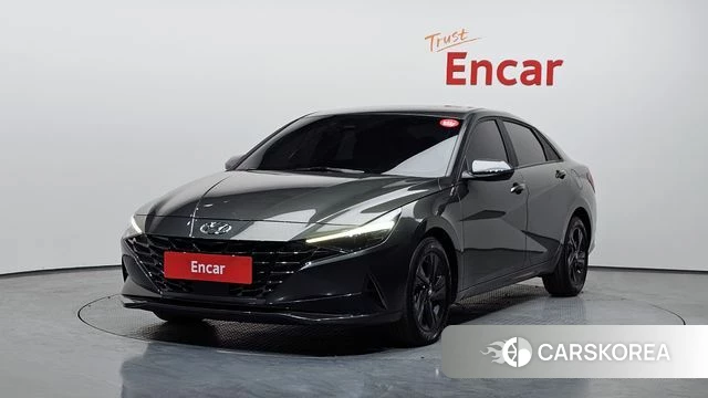 Hyundai Avante Hybrid (CN7) 2023 Серый из Кореи