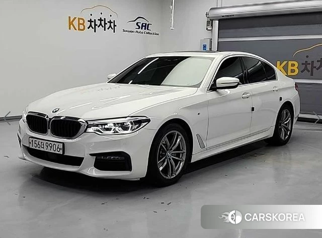 BMW 5 Series (G30) 2020 Белый из Кореи