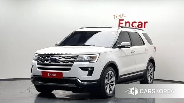 Ford Explorer 2018 Белый из Кореи