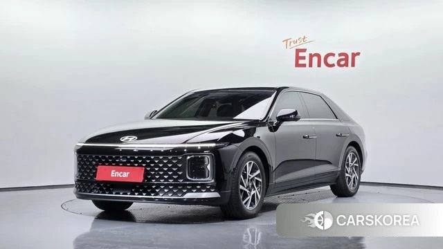 Hyundai Grandeur (GN7) 2023 Черный из Кореи