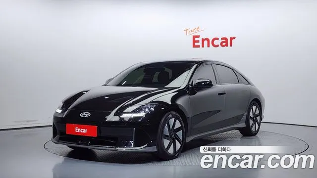 Hyundai Ionic 6 2022 Черный из Кореи