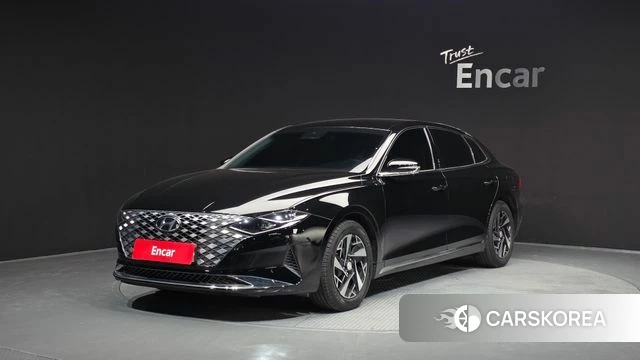 Hyundai The New Grandeur IG Hybrid 2022 Черный из Кореи