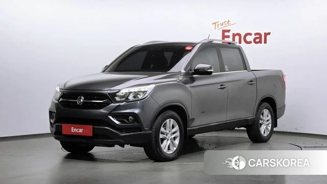 Ssangyong Rexton Sports 2018 Серый из Кореи