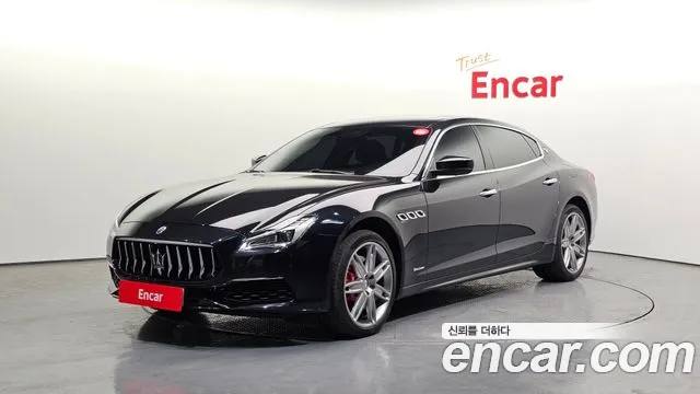 Maserati Quattroporte 2020 Черный из Кореи