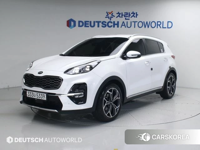 Kia Sportage The Bold 2019 Белый из Кореи