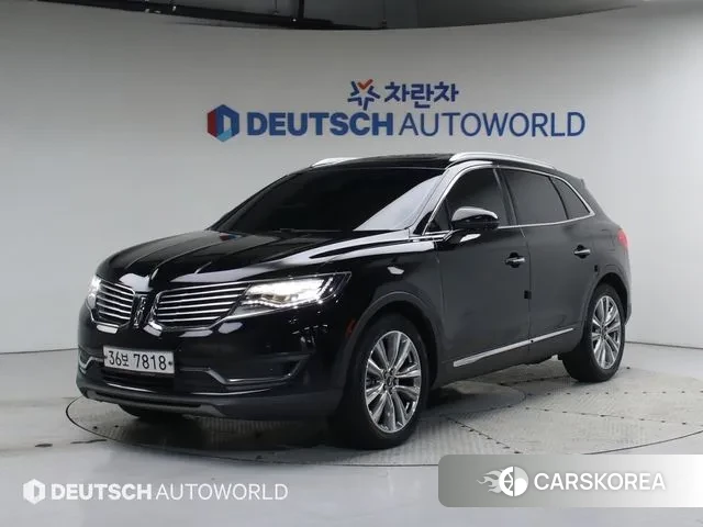 Lincoln MKX 2nd Generation 2018 Черный из Кореи
