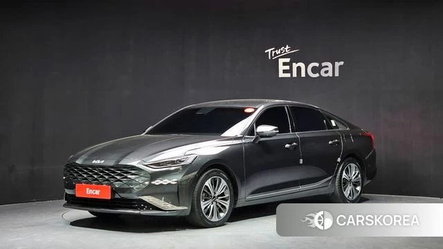 Kia K8 Hybrid 2022 Серый из Кореи