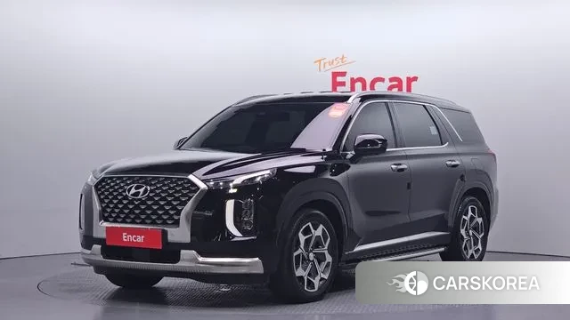 Hyundai Palisade 2022 Черный из Кореи
