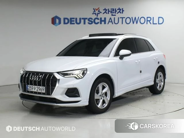 Audi Q3 (F3) 2020 Белый из Кореи