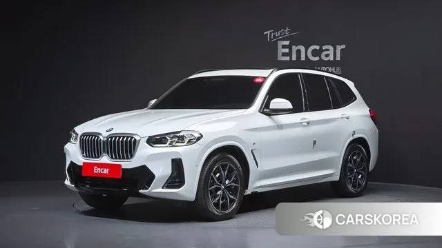 BMW X3 (G01) 2022 Белый из Кореи