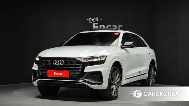 Audi Q8 (4M) 2021 Белый из Кореи