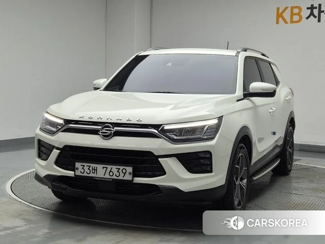 Ssangyong Beautiful Korando 2019 Белый из Кореи