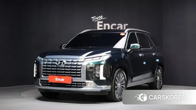 Hyundai The New Palisade 2023 Зеленый из Кореи