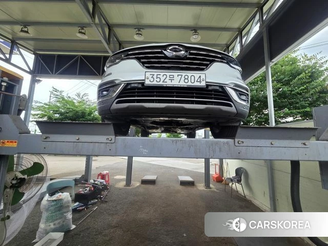 Renault Korea (Samsung) The New QM6 2020 Белый из Кореи