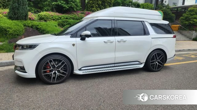 Kia Carnival 4th generation 2021 Белый из Кореи
