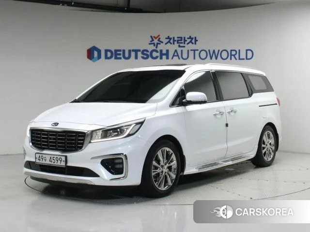 Kia The New Carnival 2018 Белый из Кореи