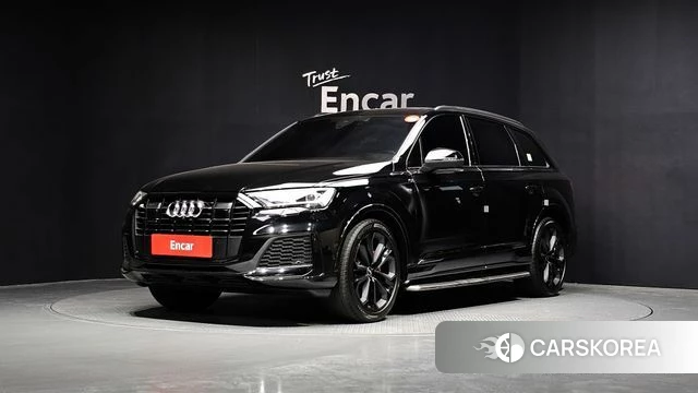 Audi Q7 (4M) 2022 Черный из Кореи