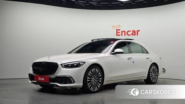 Mercedes-Benz S-Class W223 2022 Белый из Кореи