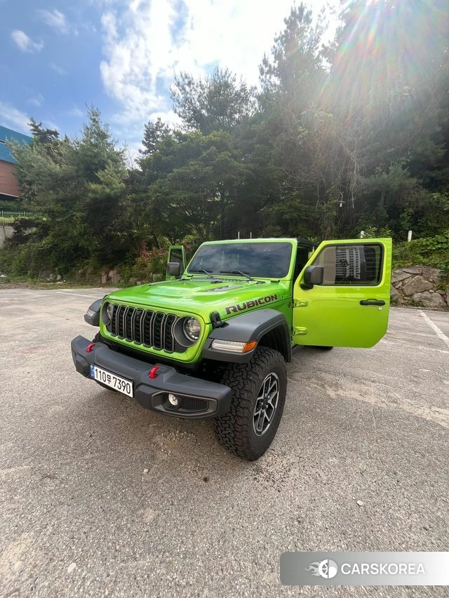 Jeep Wrangler (JL) 2025 Зеленый из Кореи